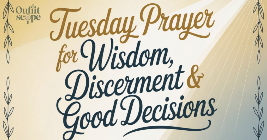 Gratitude Prayer Tuesday Blessings